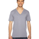 Unisex Fine Jersey Short-Sleeve V-Neck